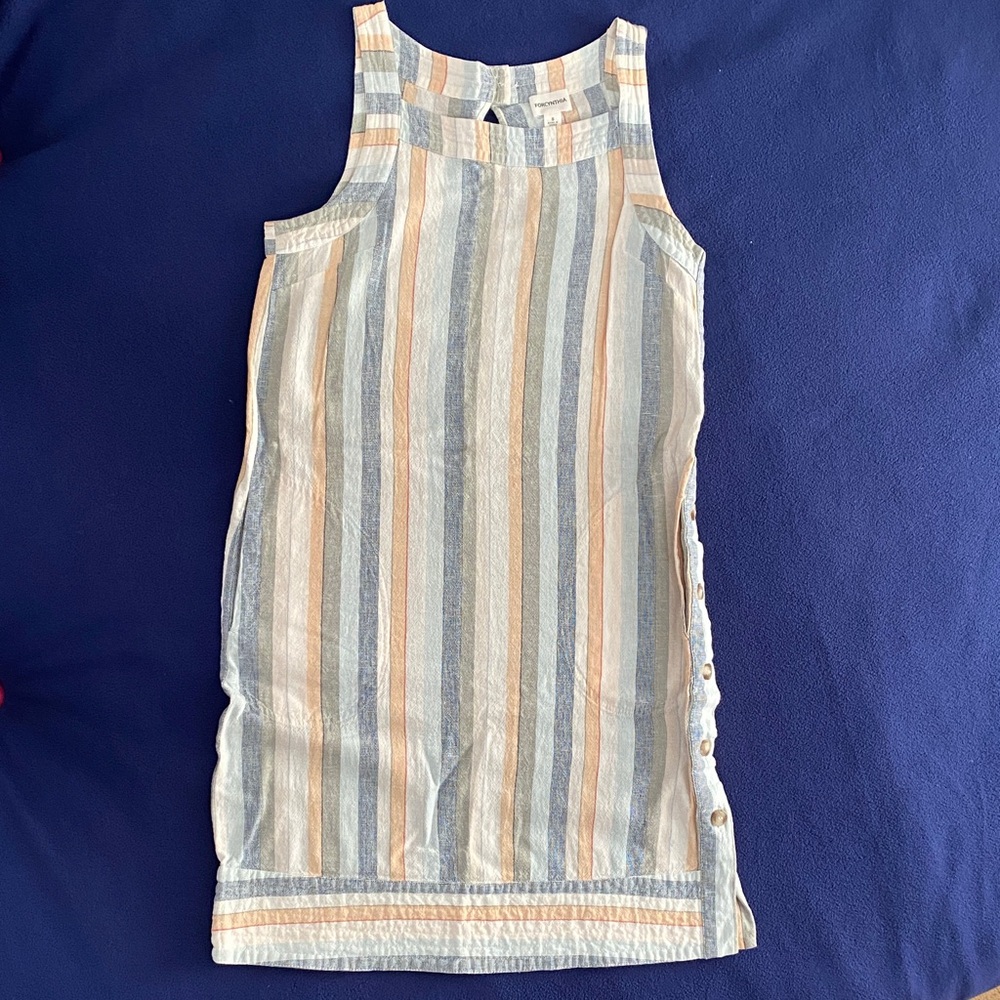 Striped Sleeveless Dress